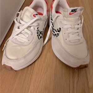 Cheetah print Nike sneakers